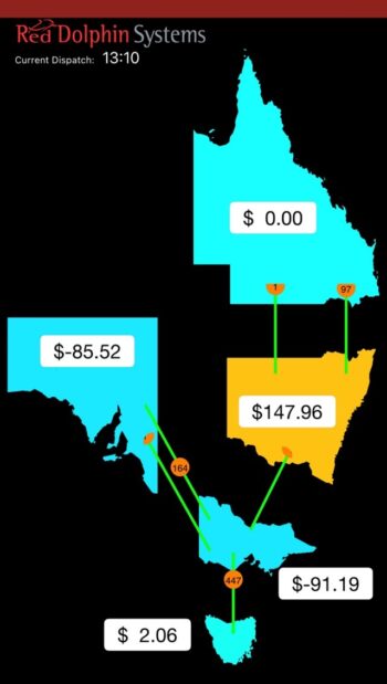 Source: PocketNEM phone app. Note: this is pricing of a 5 minute interval and not representative of average prices or long term trends! But it does somewhat illustrate that each state is different.